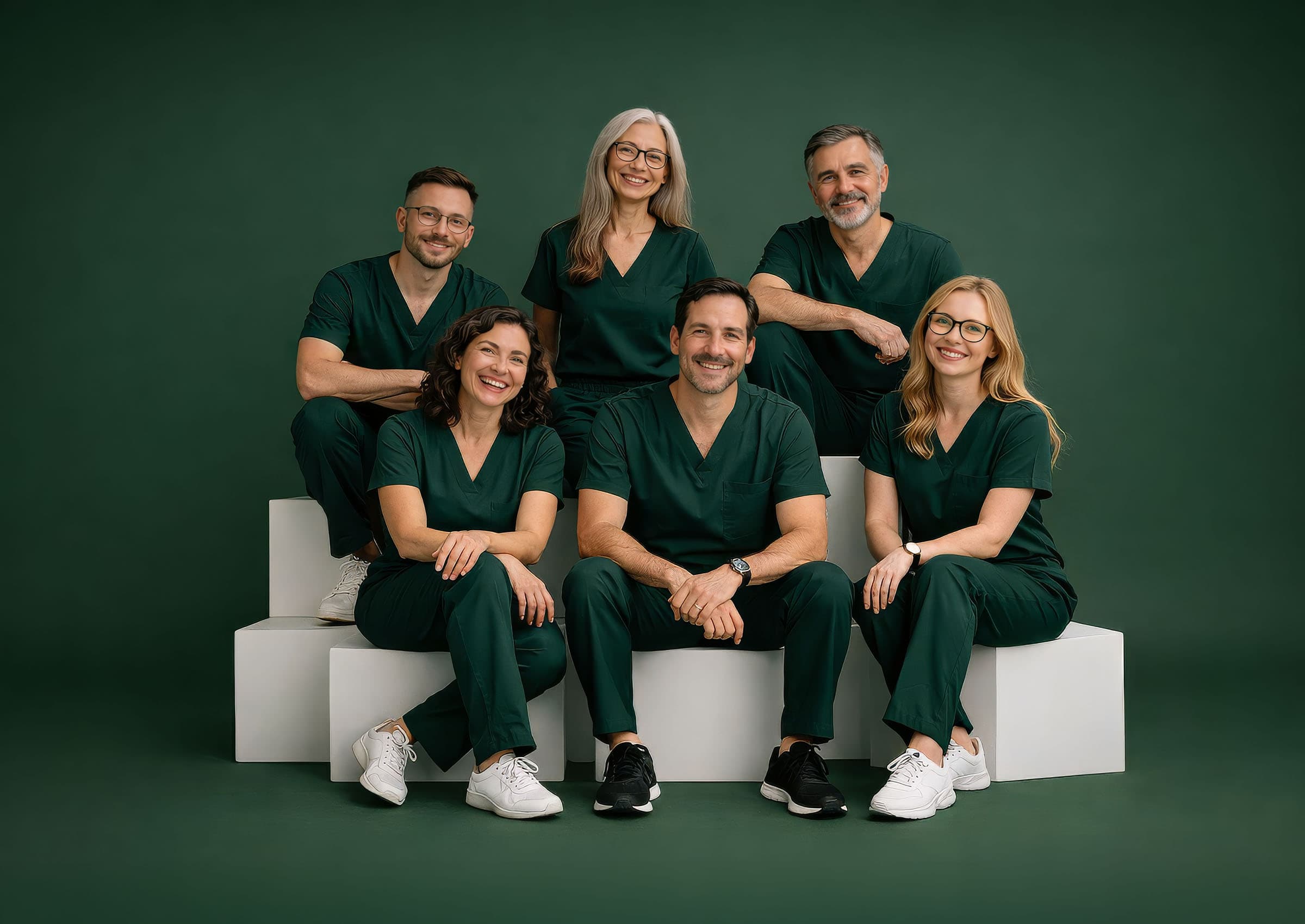 Dentist team photo